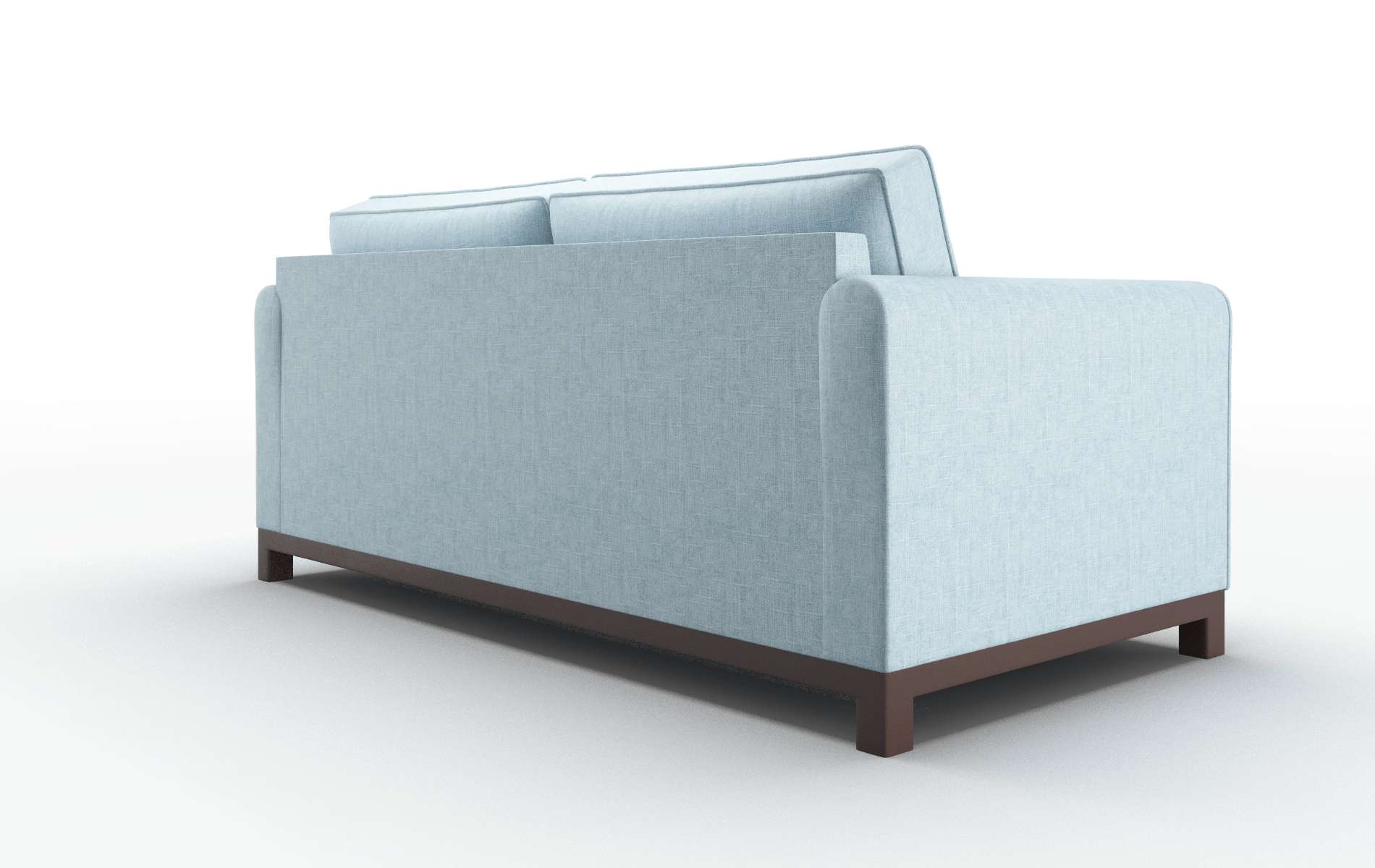 Rio Atlas Turquoise Sofa espresso legs 5