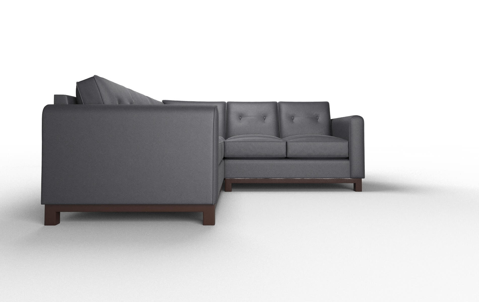 Rio Atlas_plz Navy Sectional espresso legs 2
