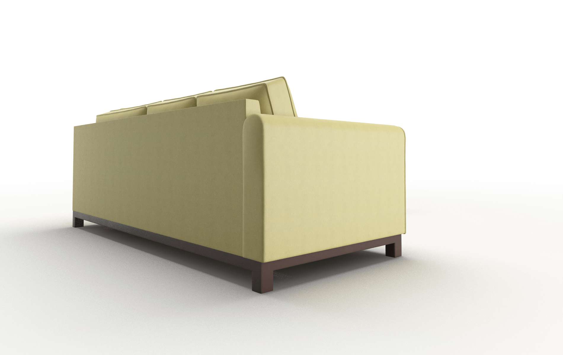 Rio Bella Apple Sectional espresso legs 3
