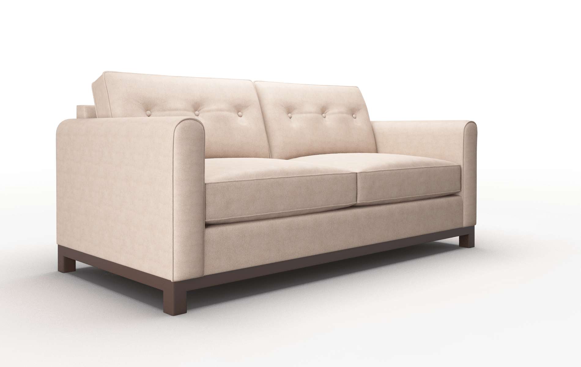 Rio Bella Pewter Sofa espresso legs 2