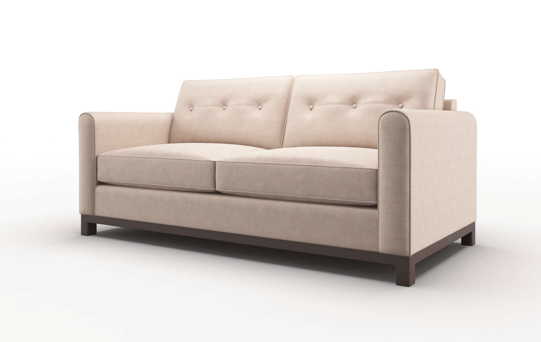 Rio Bella Pewter Sofa espresso legs 4