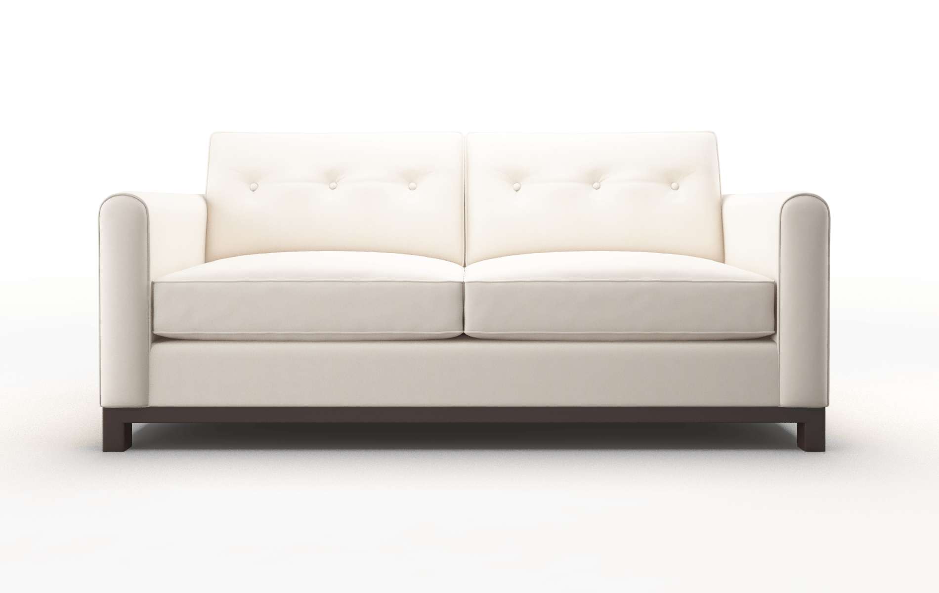 Rio Blanche Milky Sofa espresso legs 1