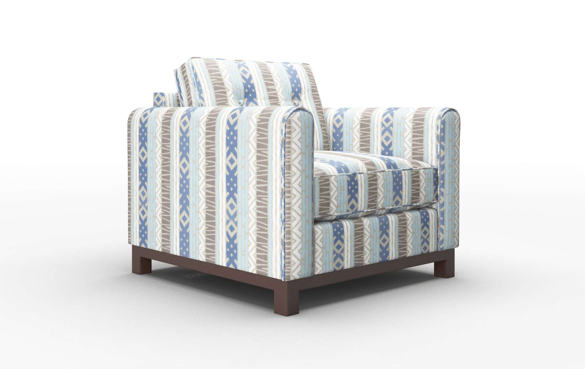Rio Bodhi Indigo Chair espresso legs 2