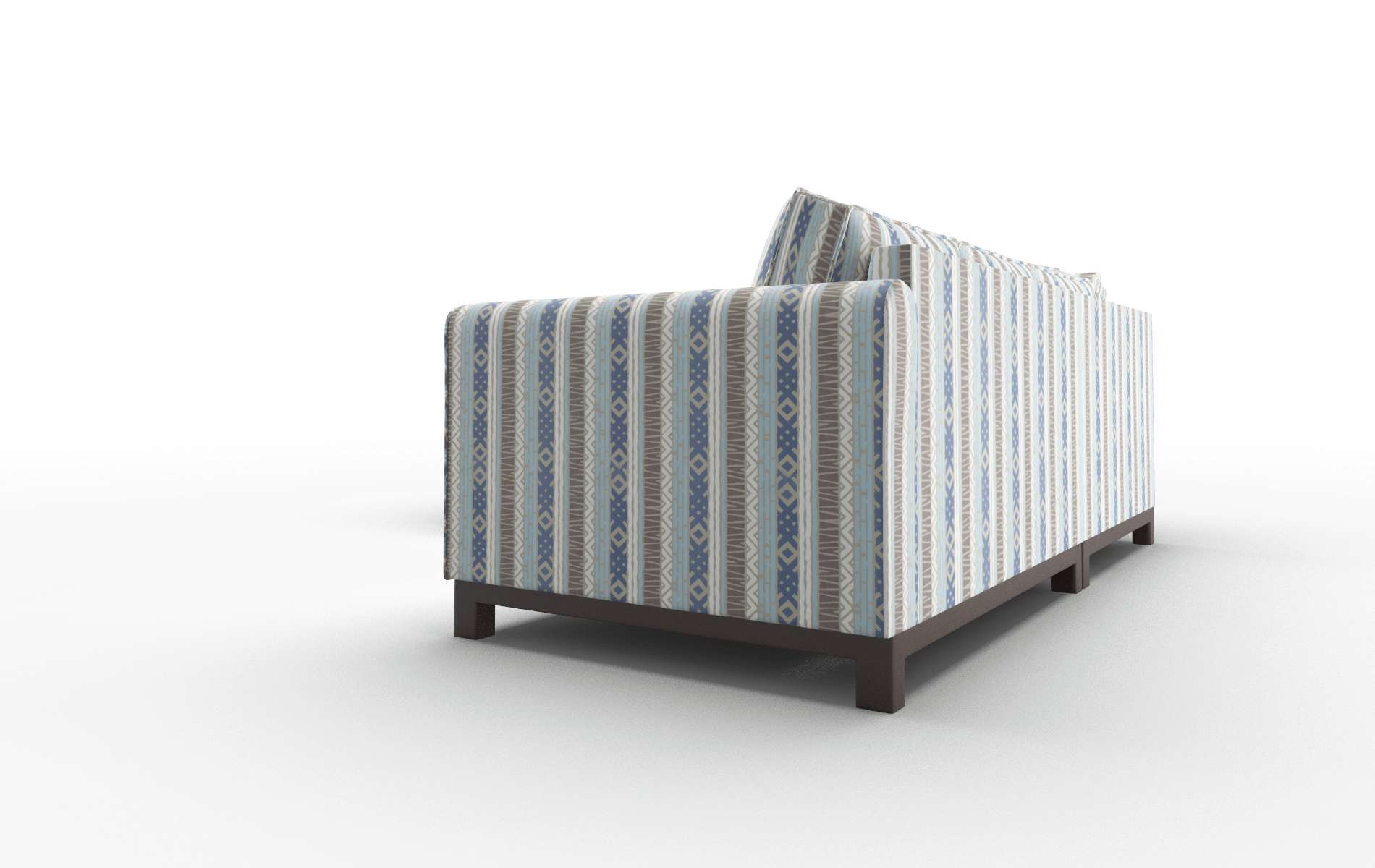 Rio Bodhi Indigo Sectional espresso legs 4