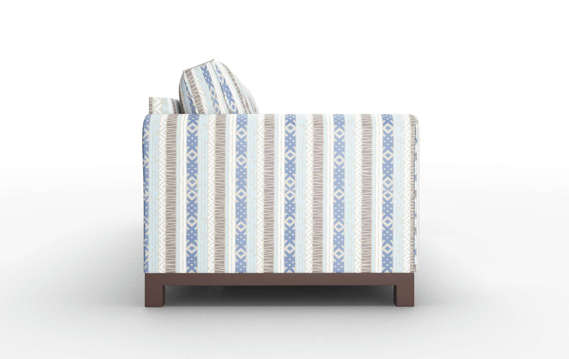 Rio Bodhi Indigo Sofa espresso legs 3