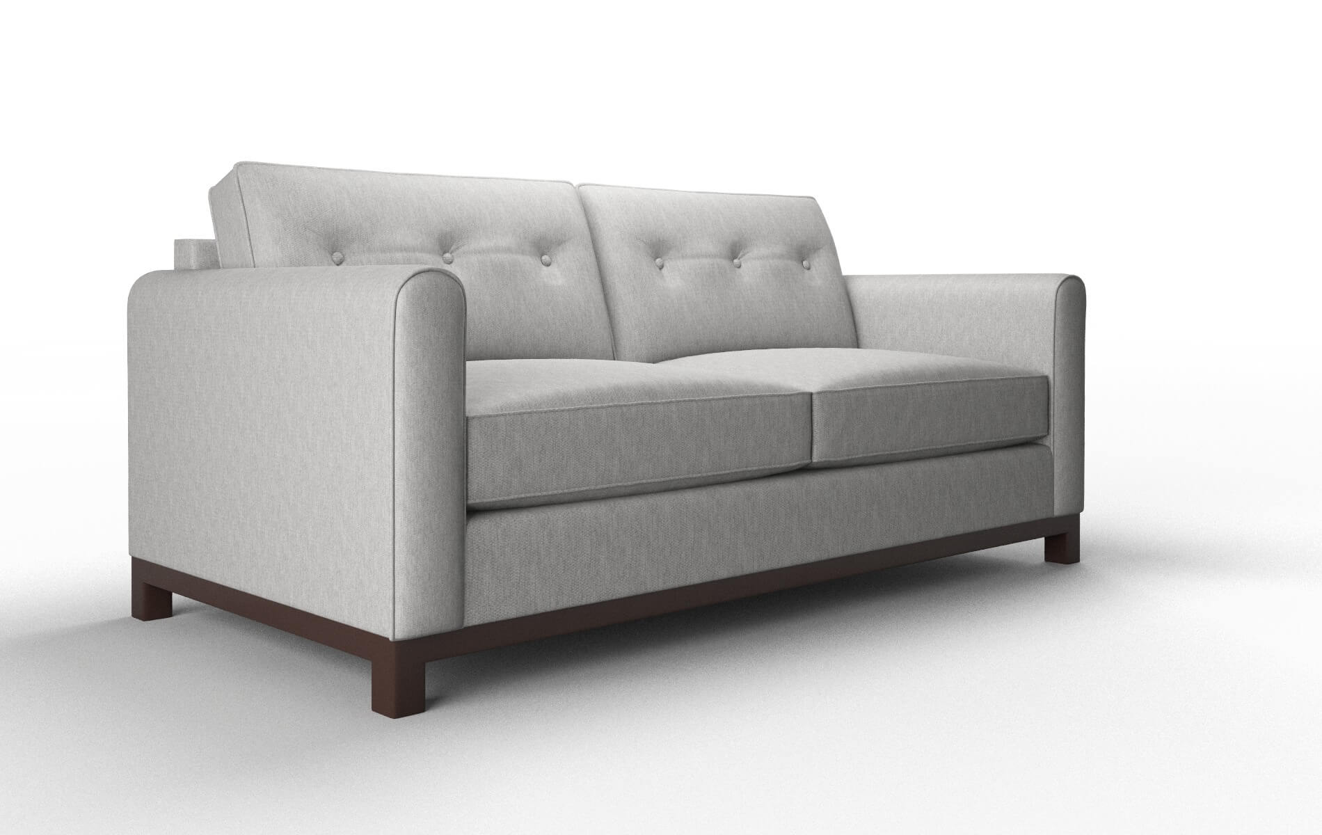 Rio Bungalow Graphite Sofa espresso legs 2