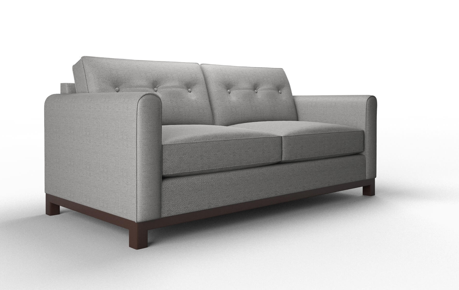 Rio Catalina Steel Sofa espresso legs 2