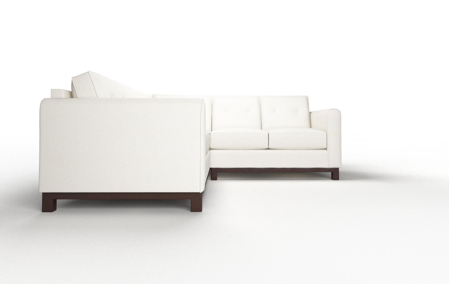 Rio Chance Bone Sectional espresso legs 2