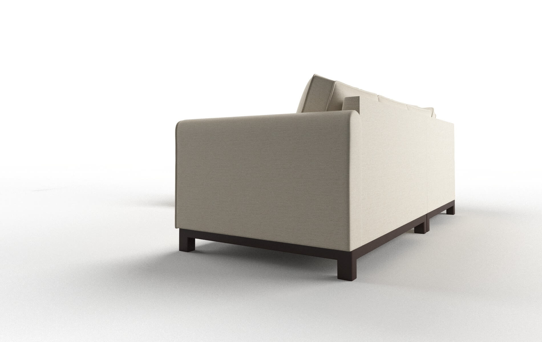 Rio Chance Sand Sectional espresso legs 4