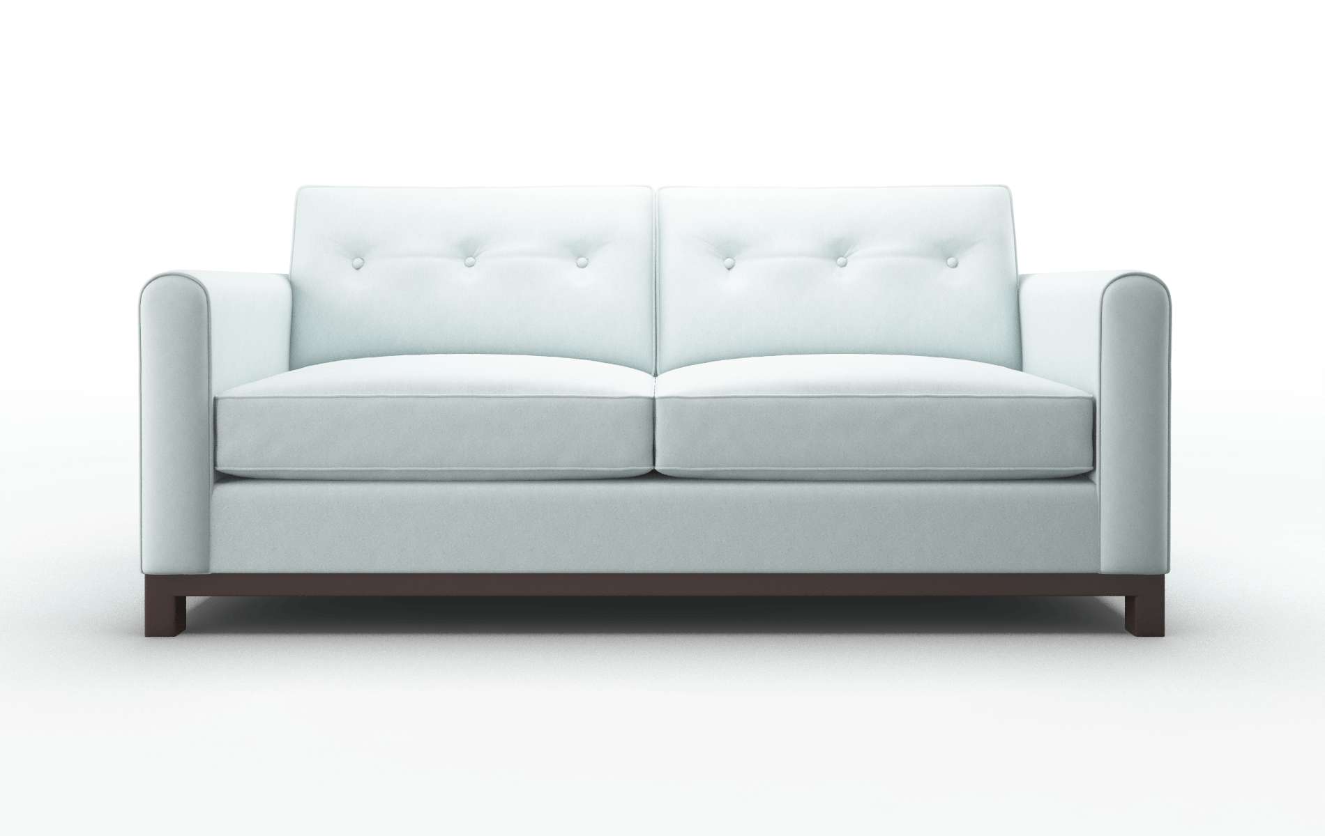 Rio Clyde Cornflower Sofa espresso legs 1