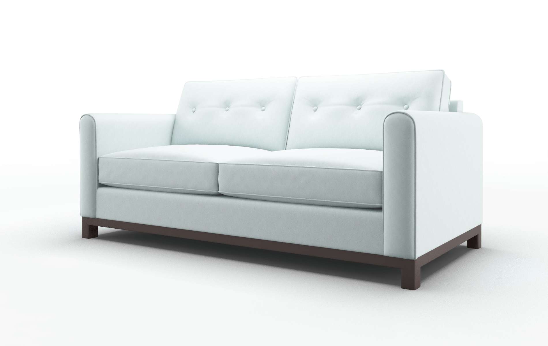 Rio Clyde Cornflower Sofa espresso legs 4