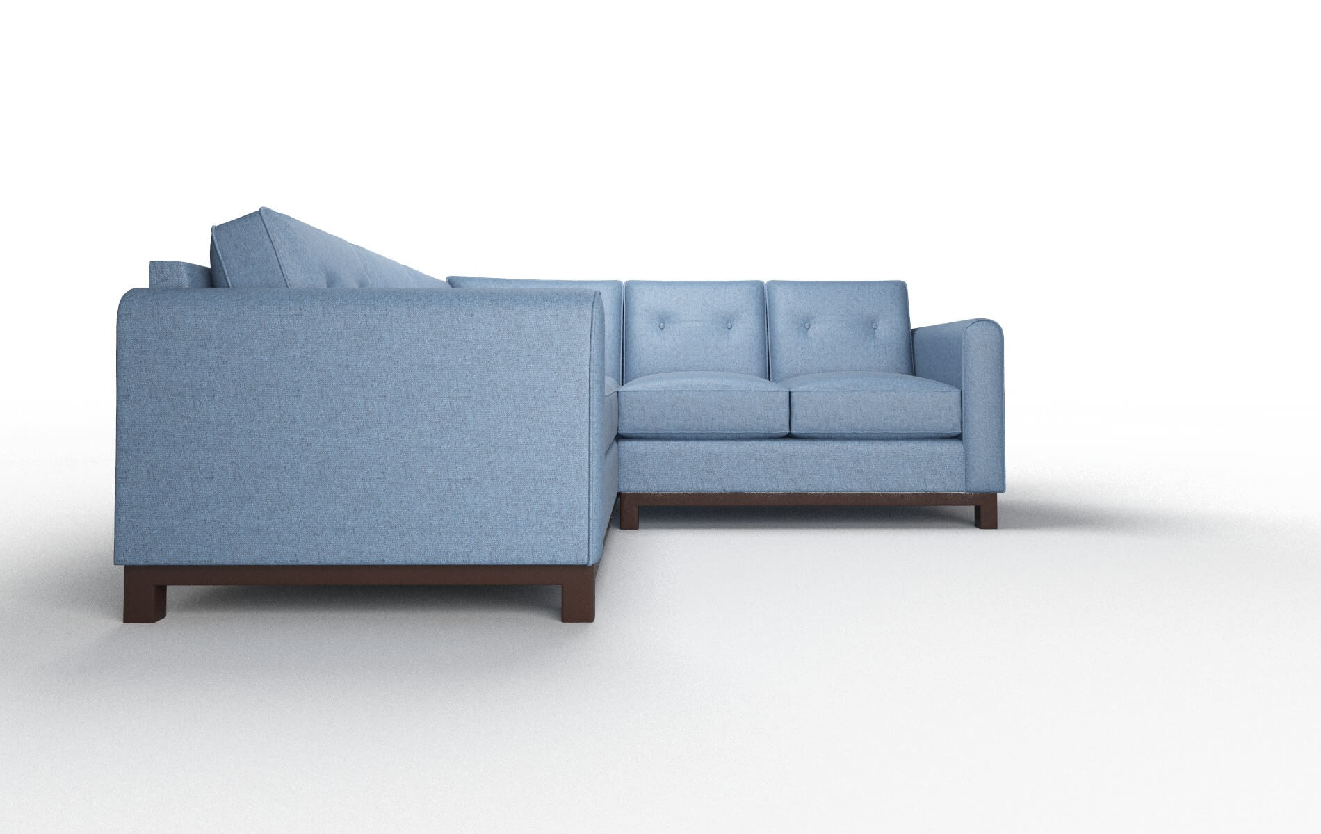 Rio Clyde Deep_ocean Sectional espresso legs 2