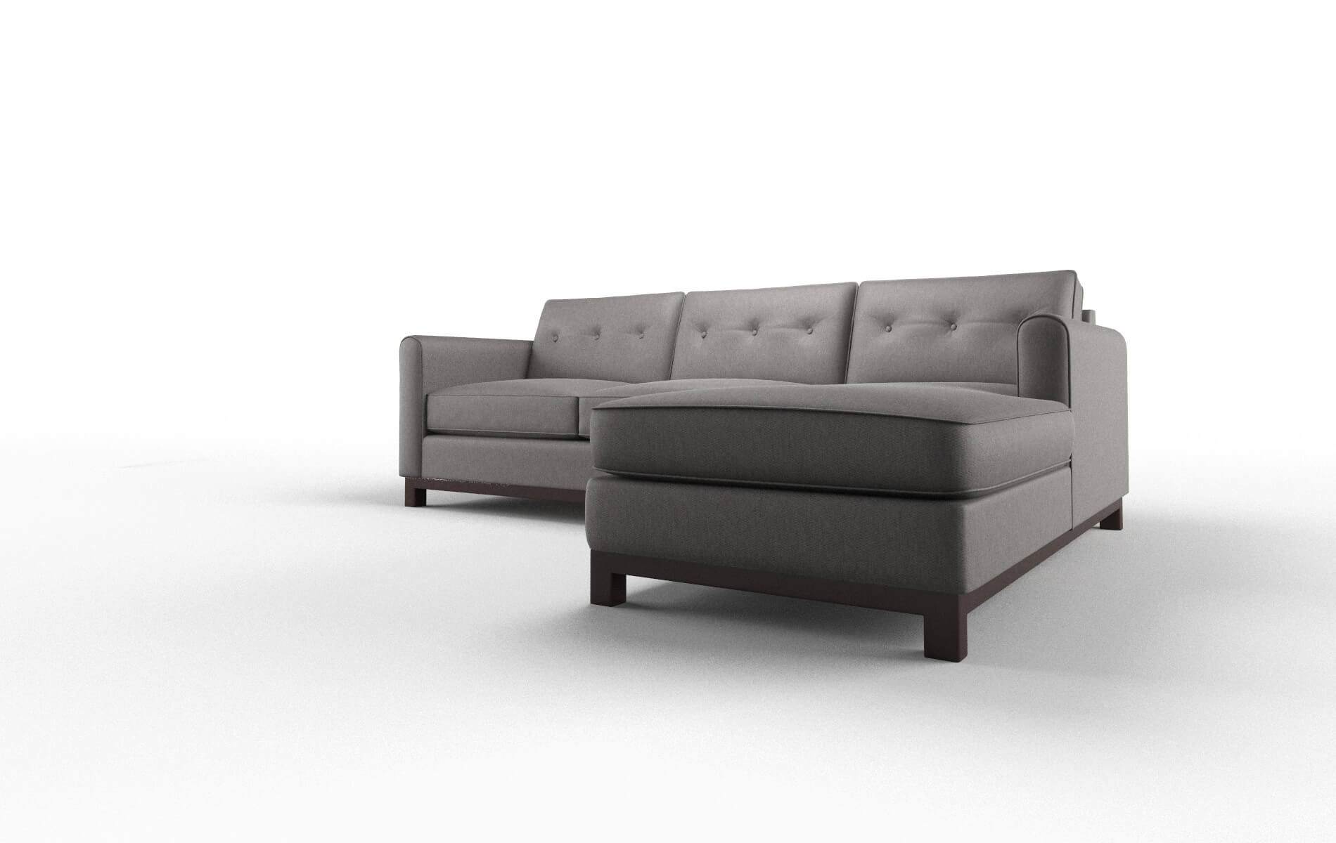 Rio Cosmo Charcoal Panel espresso legs 4