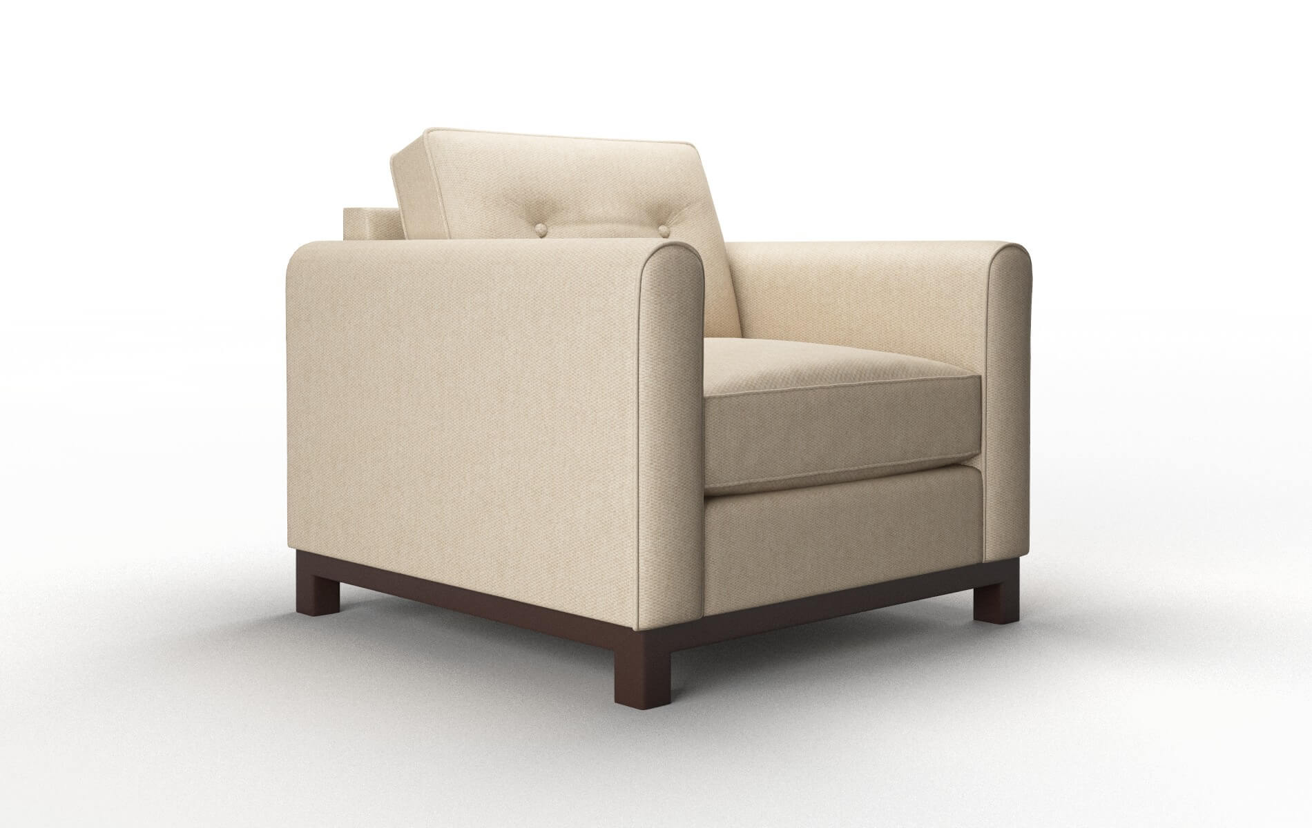 Rio Cosmo Fawn Chair espresso legs 2