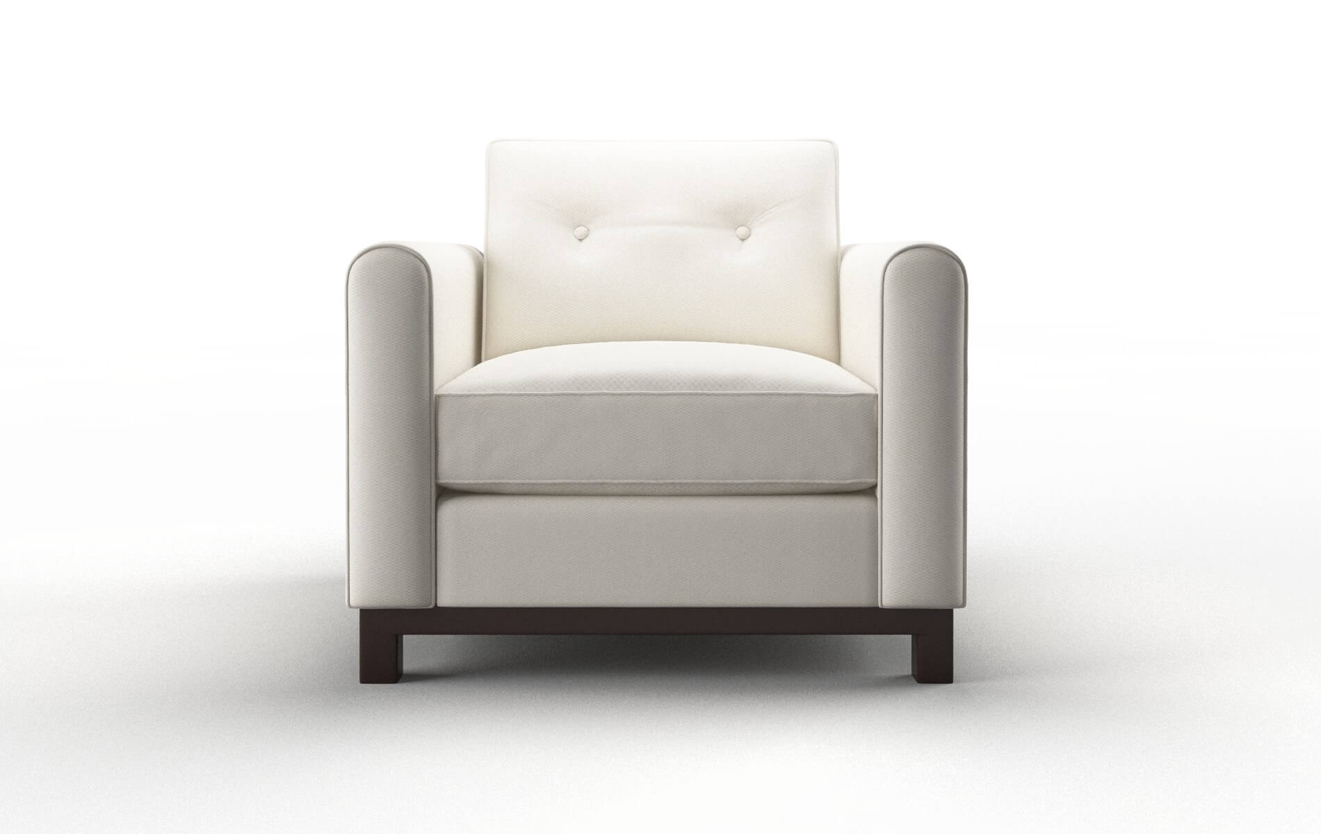 Rio Cosmo ivory Chair Espresso Legs  1