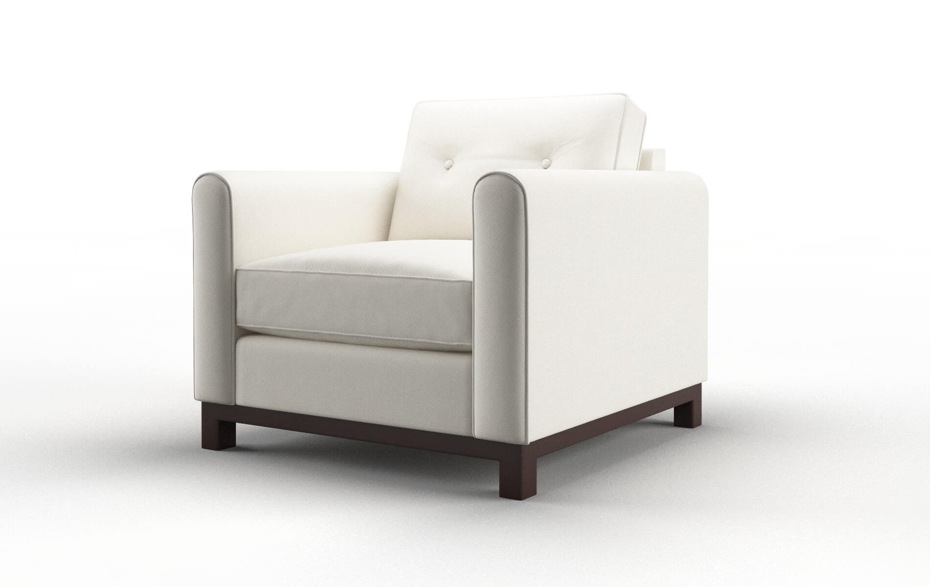 Rio Cosmo Ivory Chair espresso legs 4