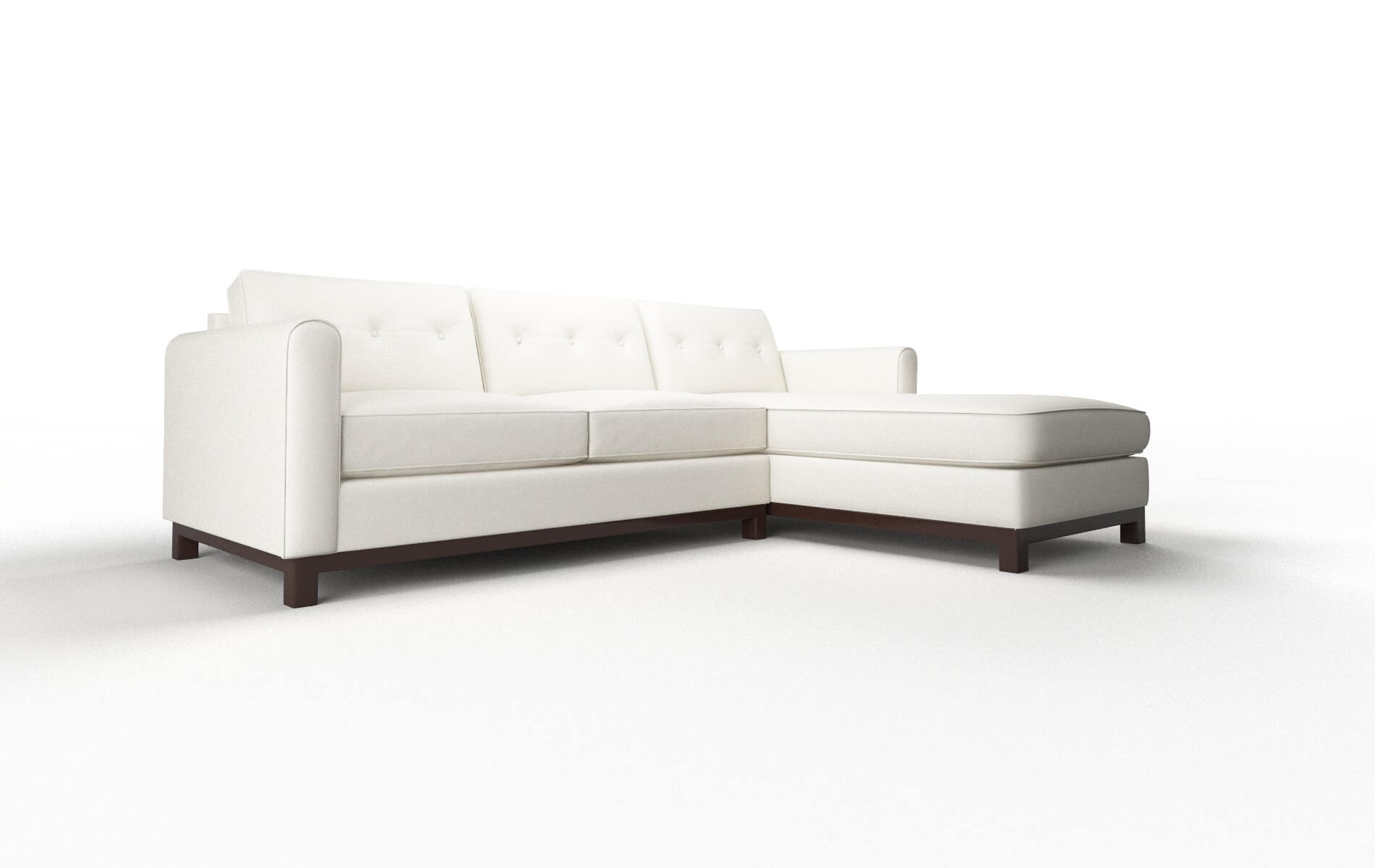 Rio Cosmo Ivory Panel espresso legs 2