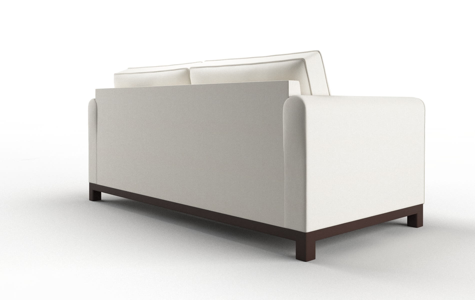 Rio Cosmo Ivory Sofa espresso legs 5