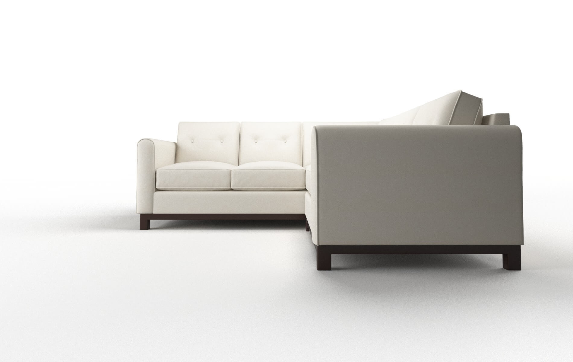 Rio Cosmo Sand Sectional espresso legs 5