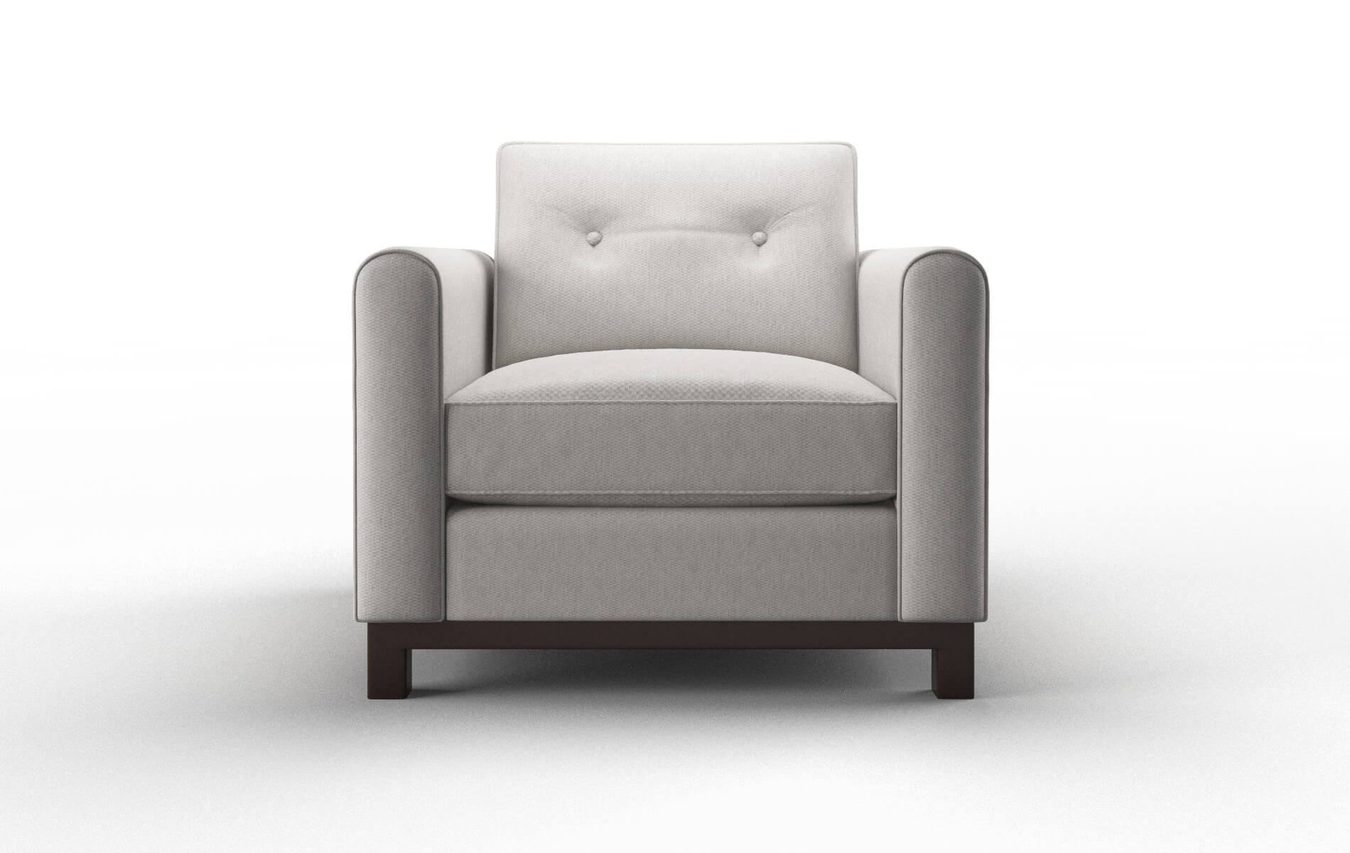 Rio Cosmo silver Chair Espresso Legs  1