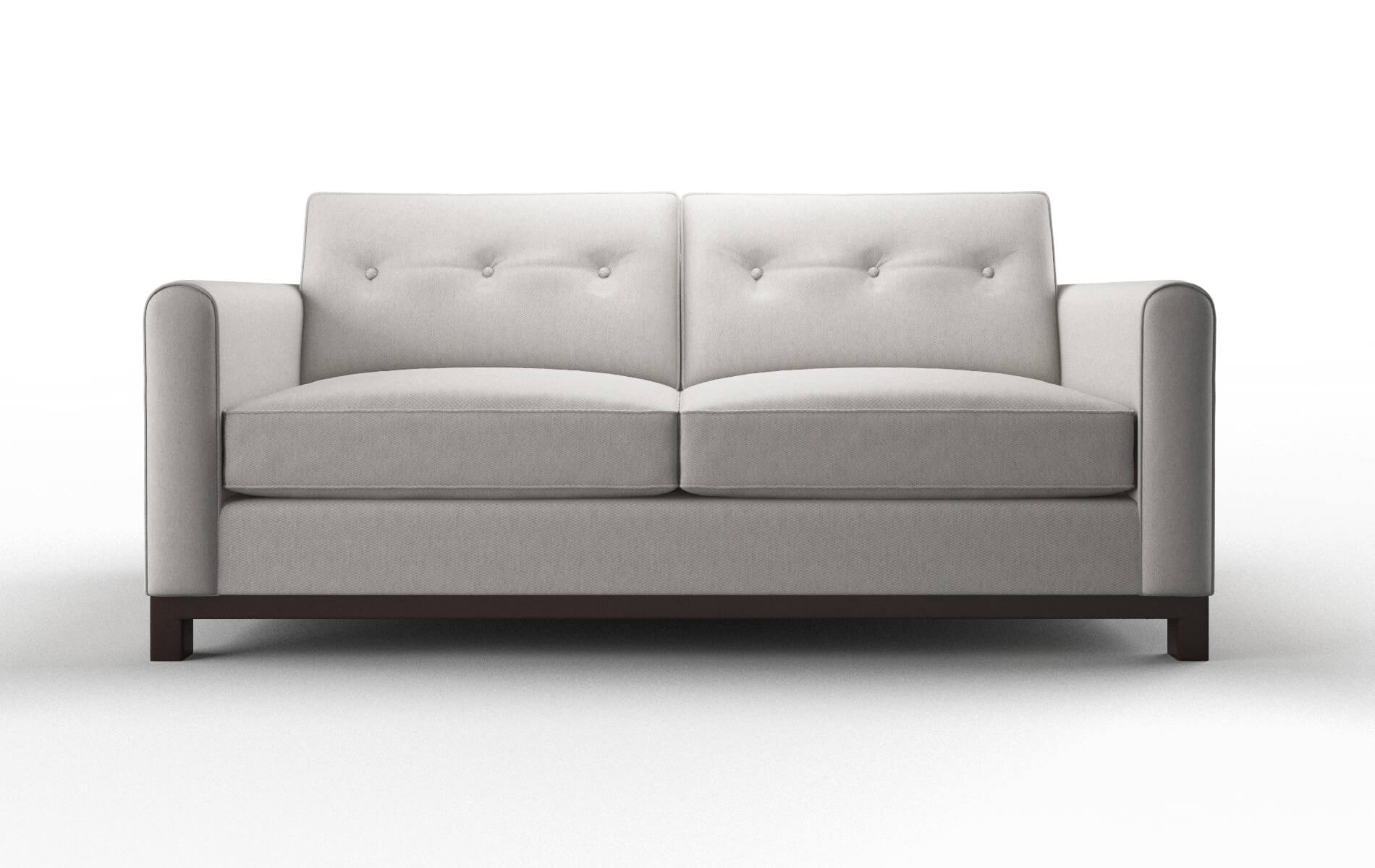 Rio Cosmo Silver Sofa espresso legs 1