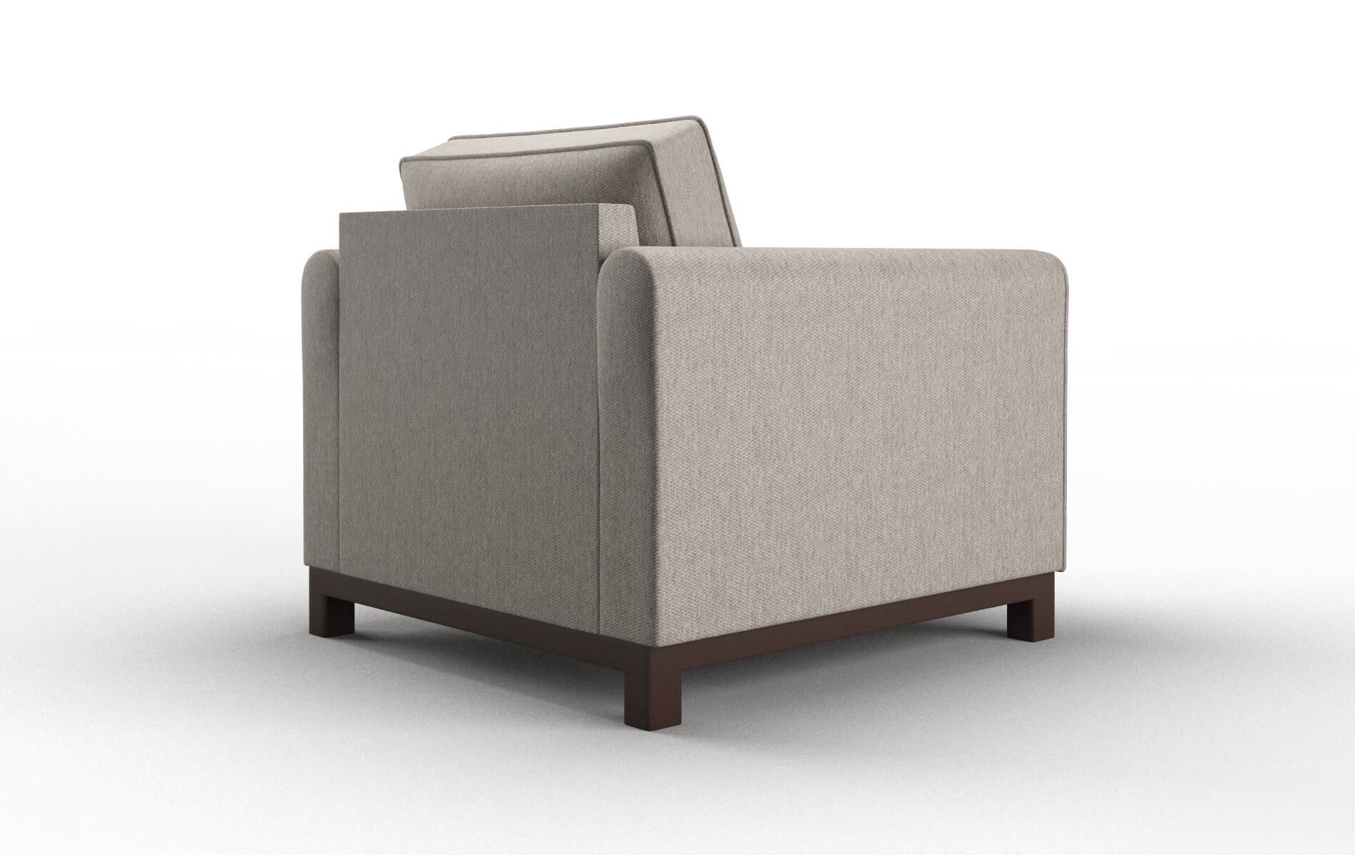 Rio Cosmo Taupe Chair espresso legs 5