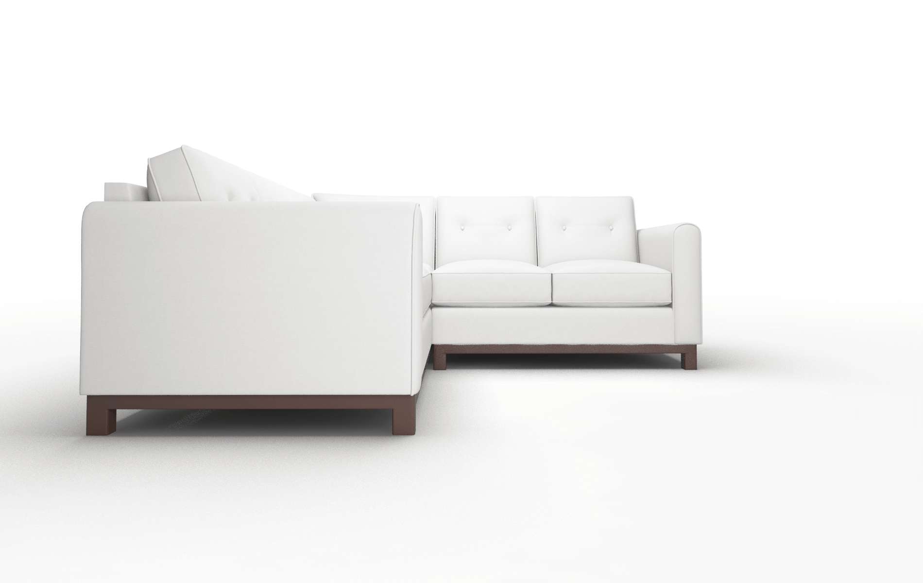 Rio Dawson Platinum Sectional espresso legs 2