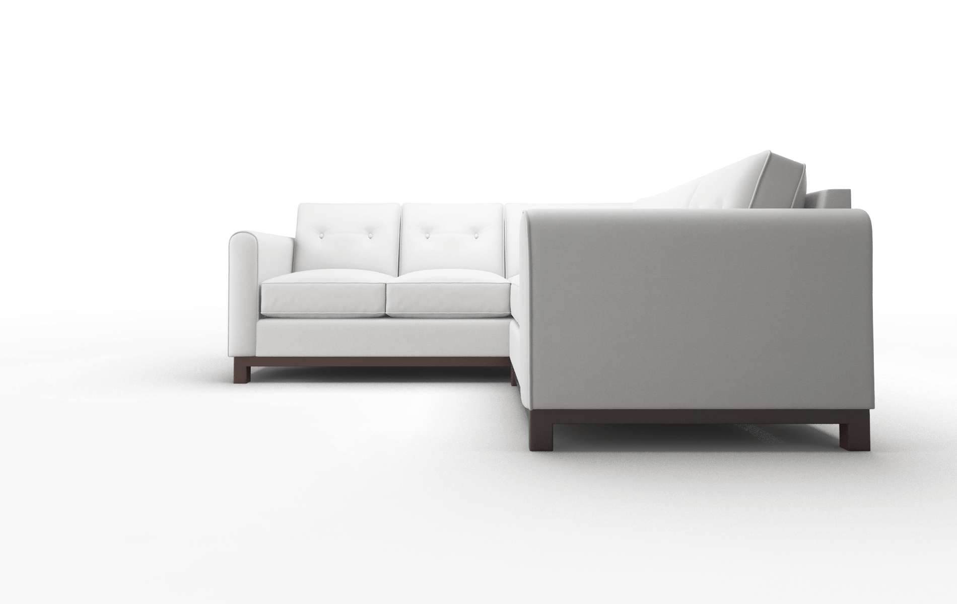 Rio Dawson Platinum Sectional espresso legs 5