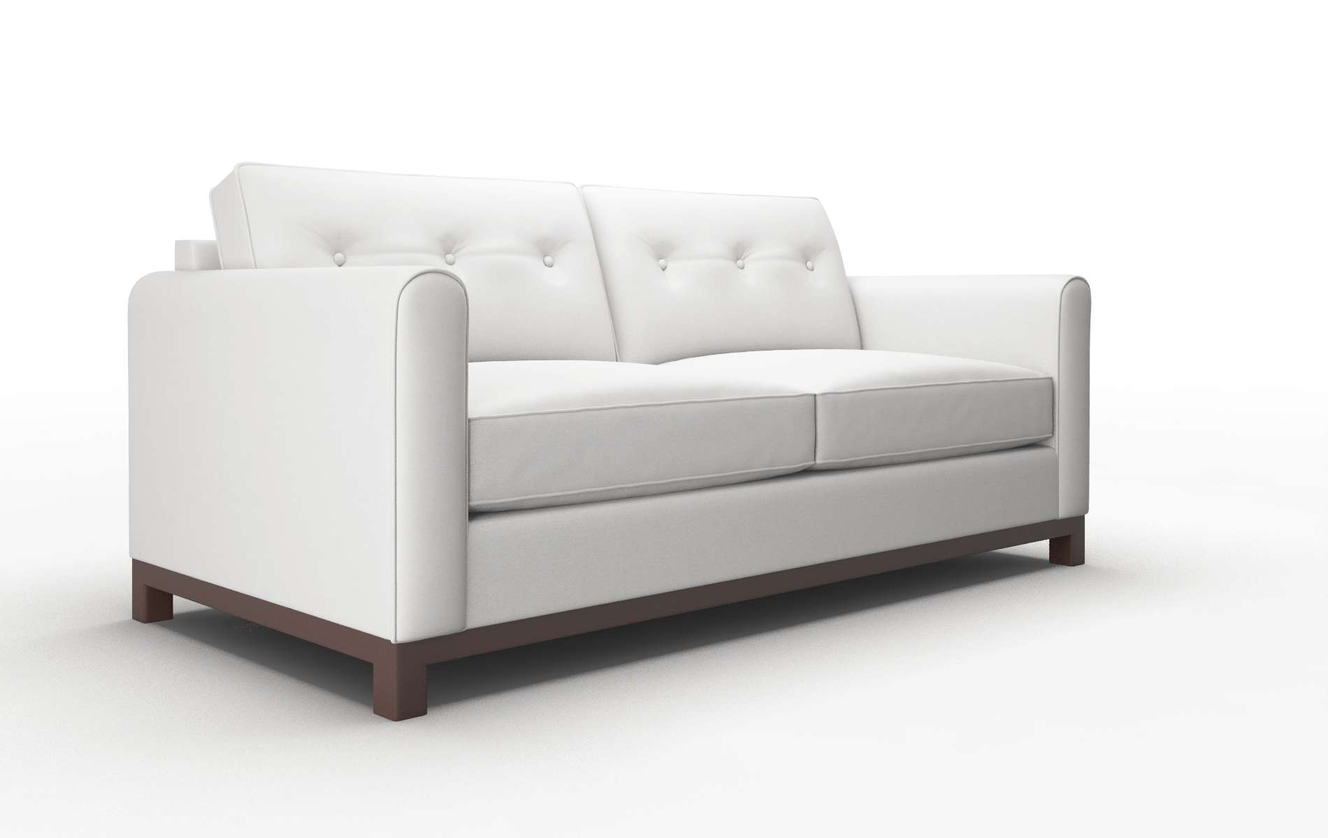 Rio Dawson Platinum Sofa espresso legs 2