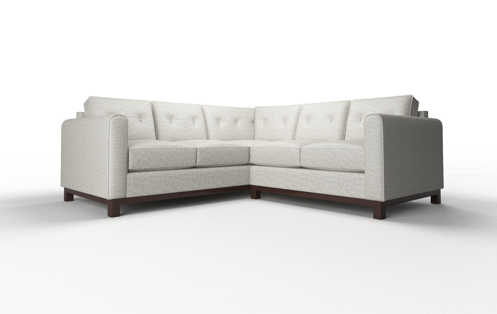 Rio Derby Ash Sectional espresso legs 1