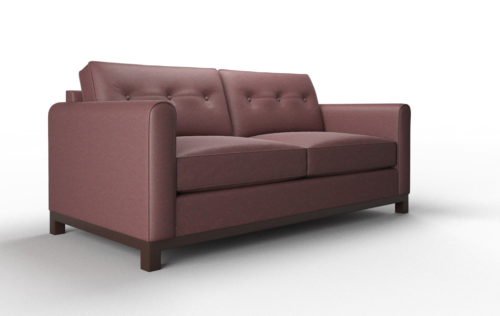 Rio Derby Berry Sofa espresso legs 2