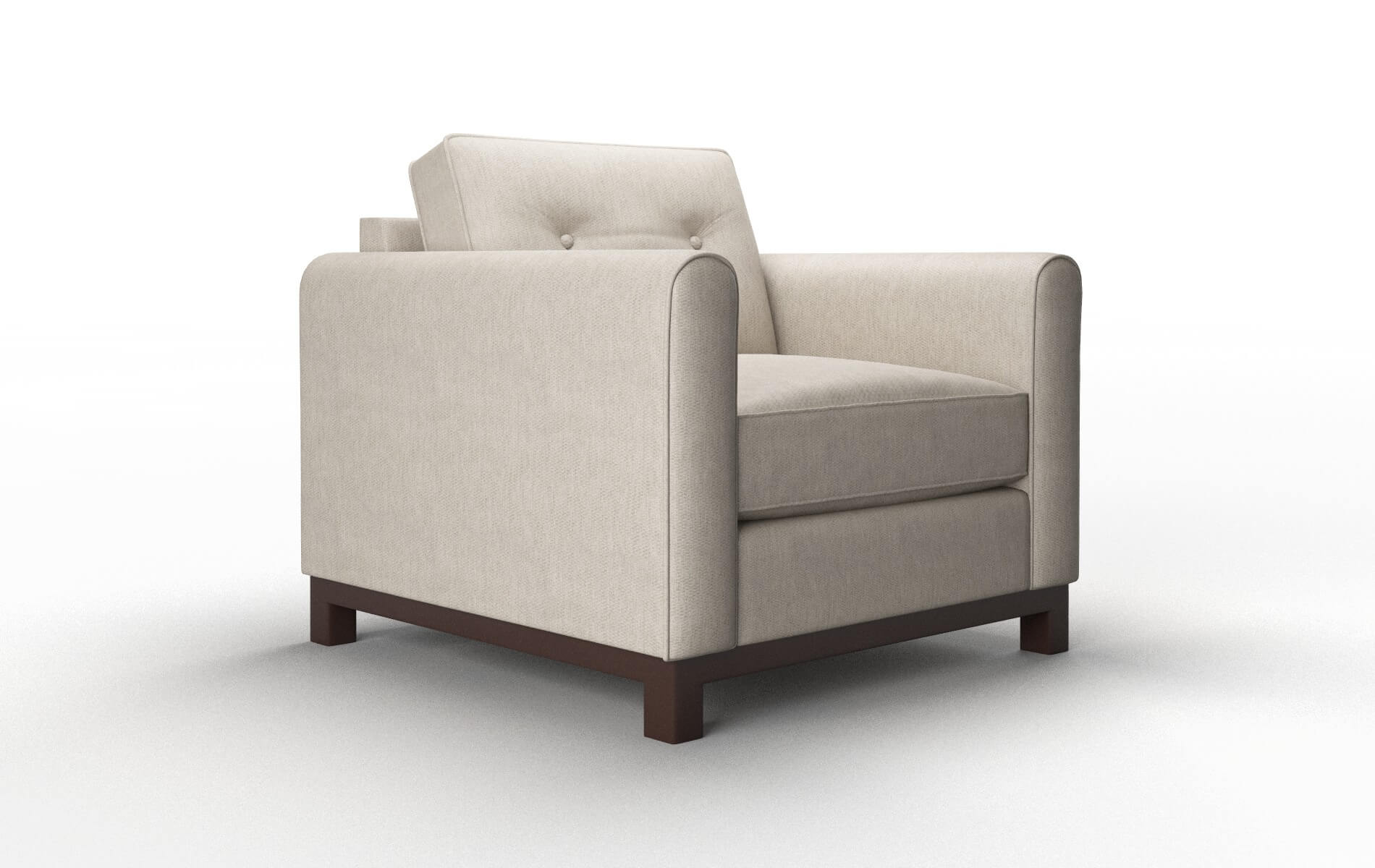 Rio Derby Linen Chair espresso legs 2