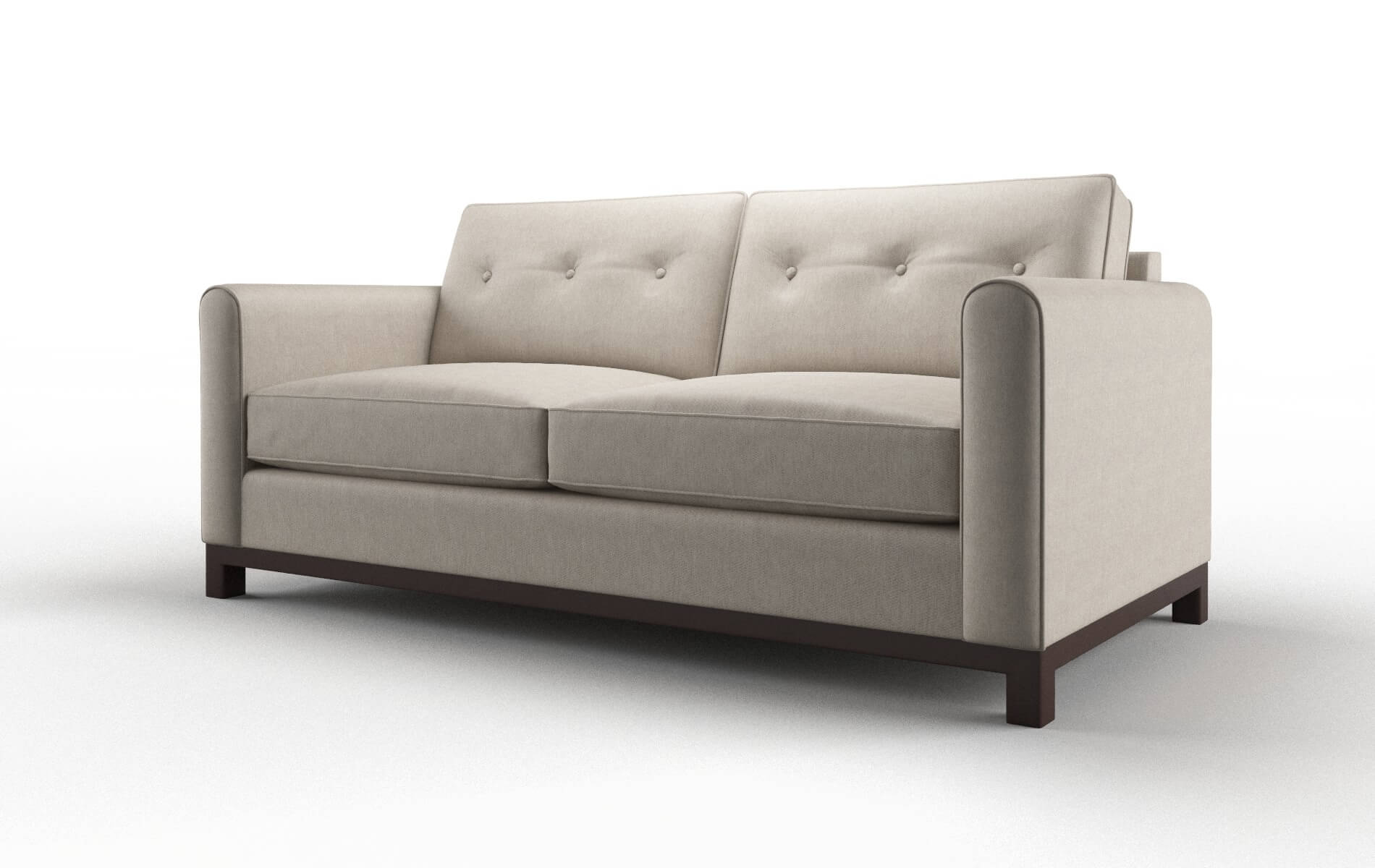 Rio Derby Linen Sofa espresso legs 4