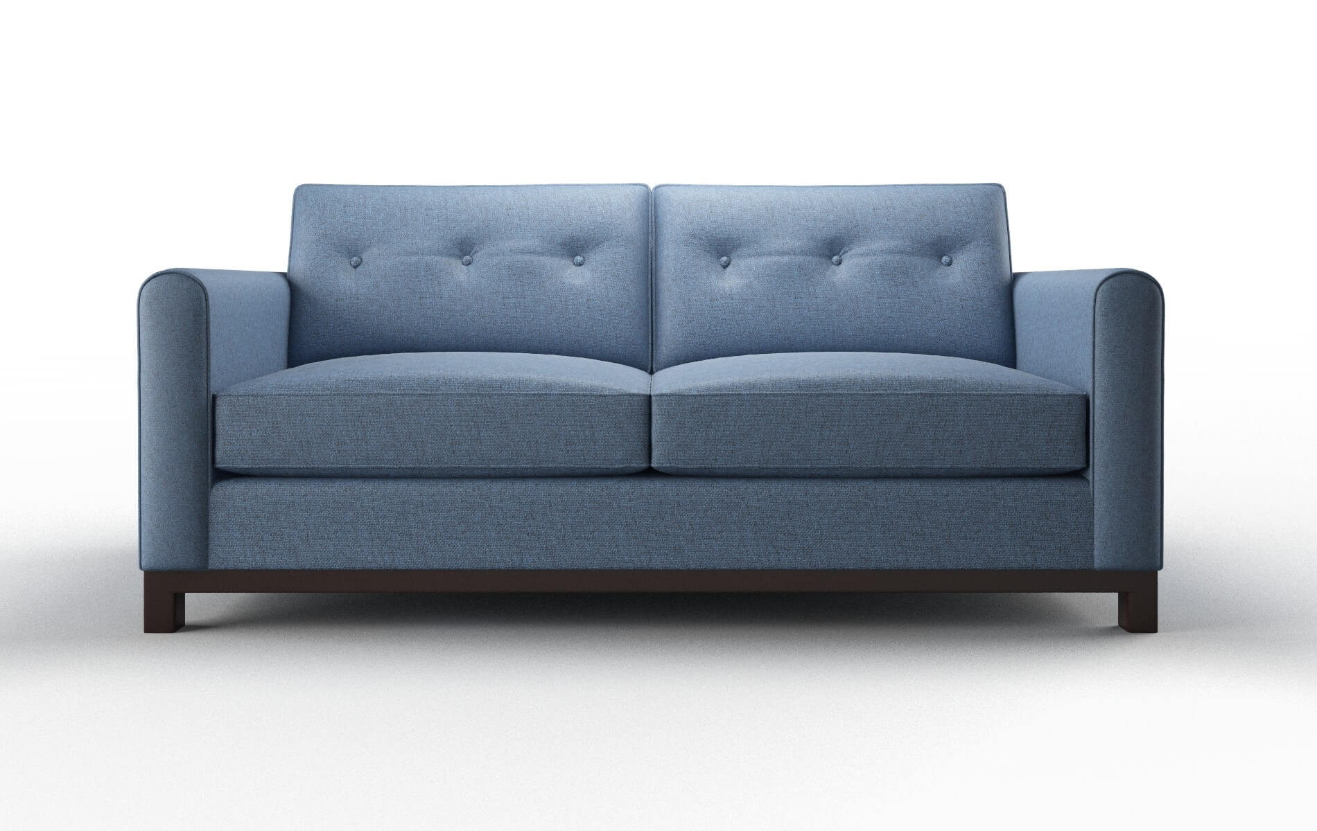 Rio Derby Navy Sofa espresso legs 1