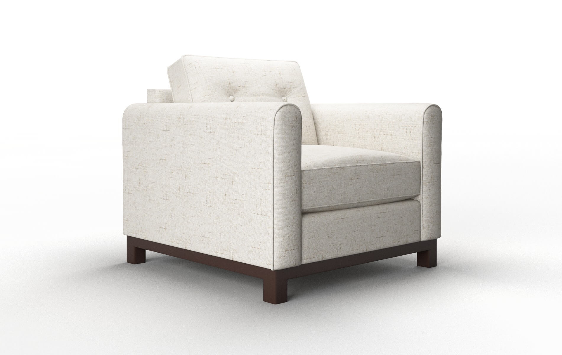 Rio Derby Taupe Chair espresso legs 2