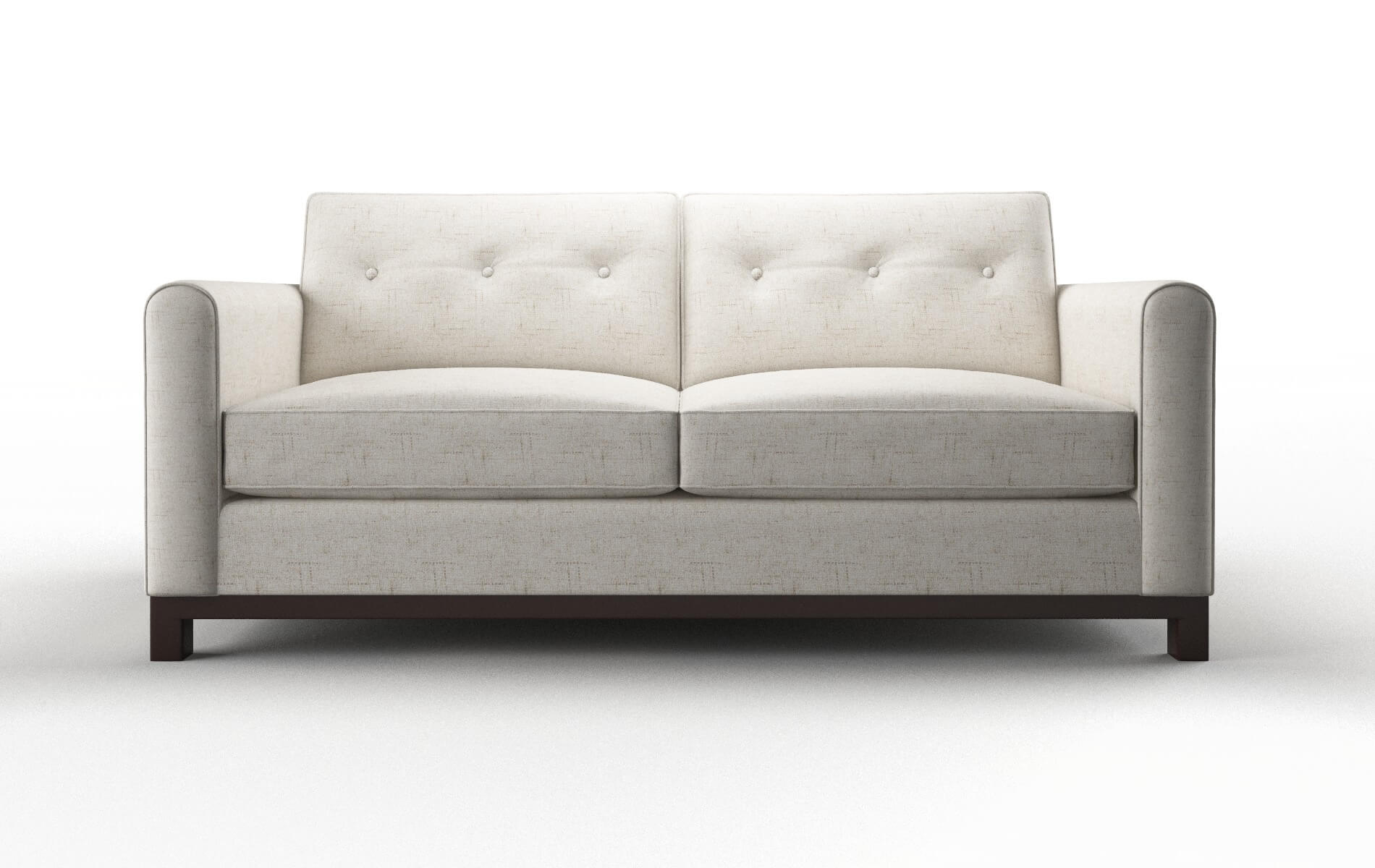 Rio Derby Taupe Sofa espresso legs 1