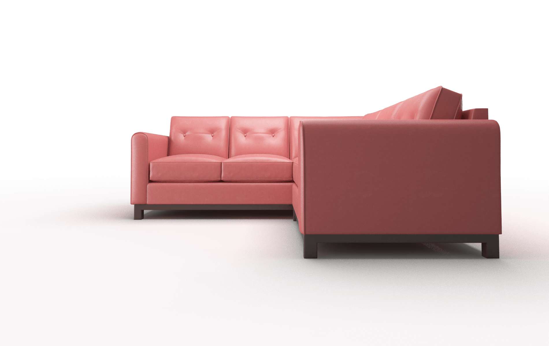 Rio Dillion Cordovan Sectional espresso legs 5