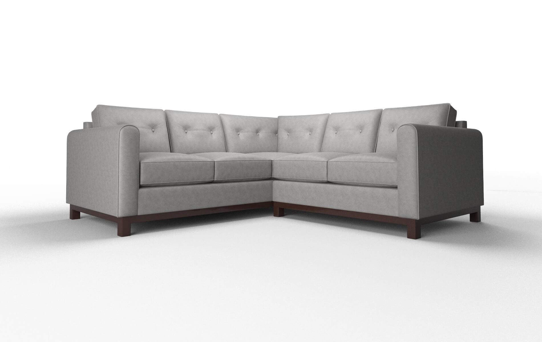 Rio Dream_d charcoal Sectional Espresso Legs  1