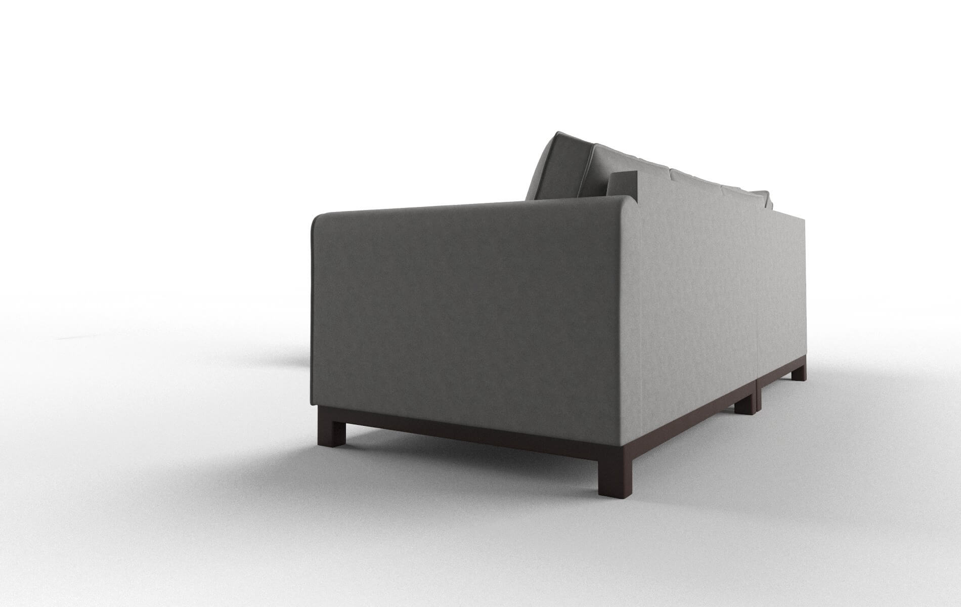 Rio Dream_d Charcoal Sectional espresso legs 4