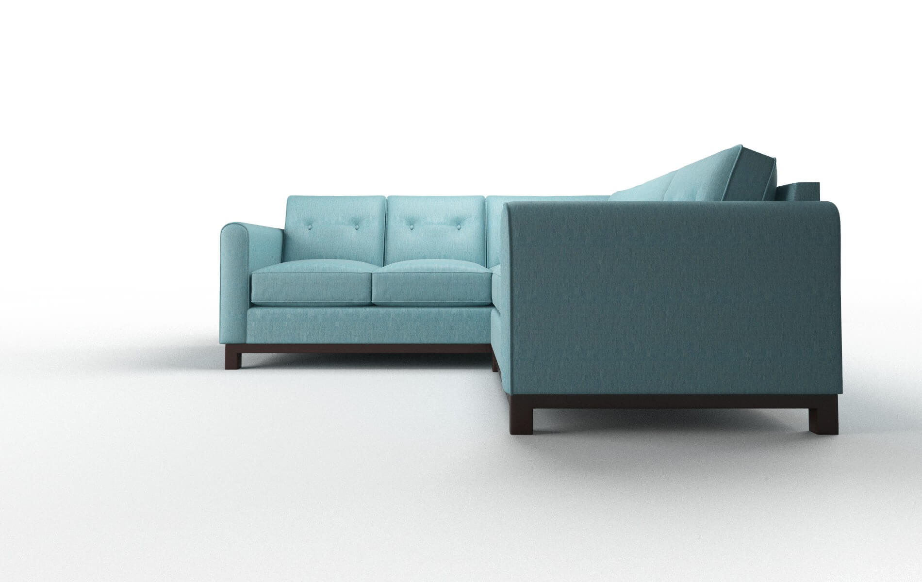 Rio Dream_d Peacock Sectional espresso legs 5