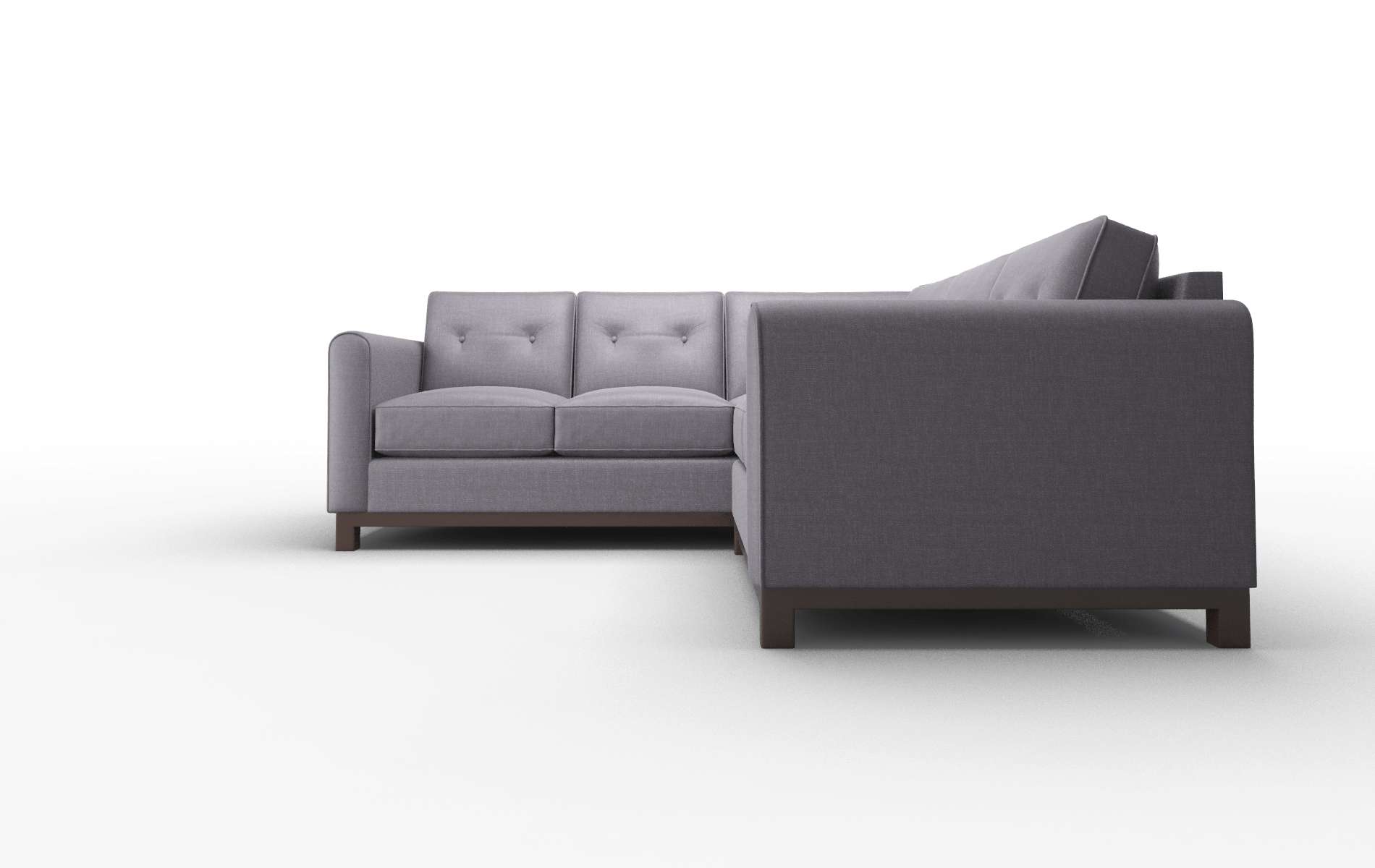 Rio Durham Ink Sectional espresso legs 5