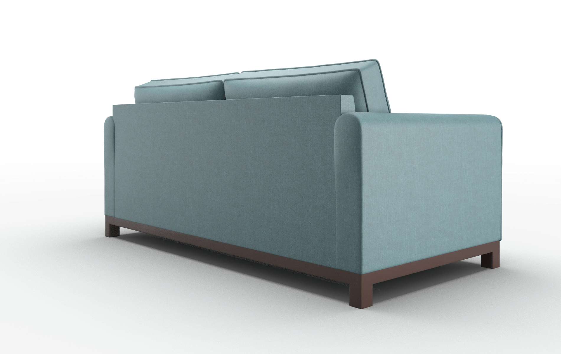 Rio Elliot Teal Sofa espresso legs 5