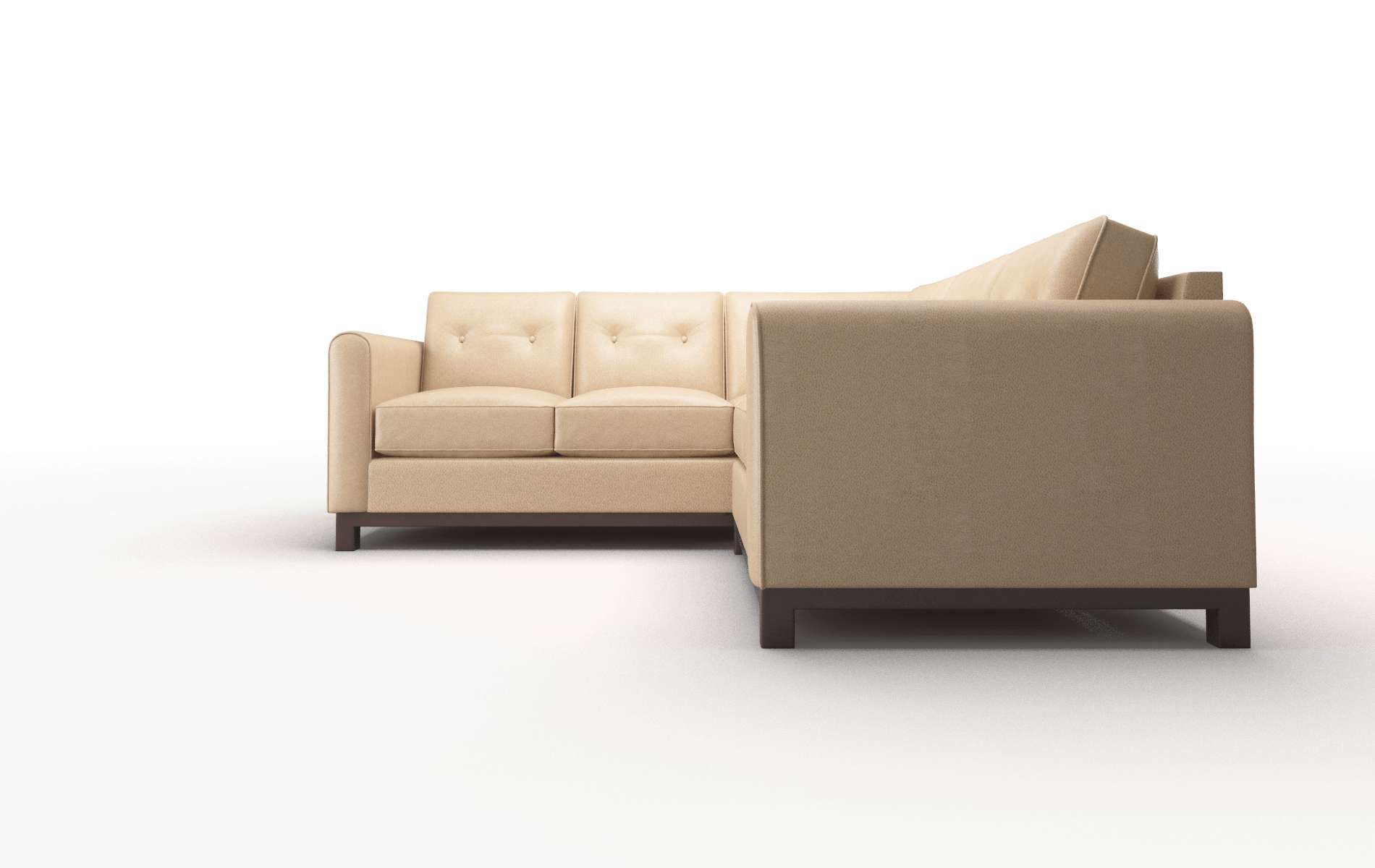 Rio Ford Dune Sectional espresso legs 5