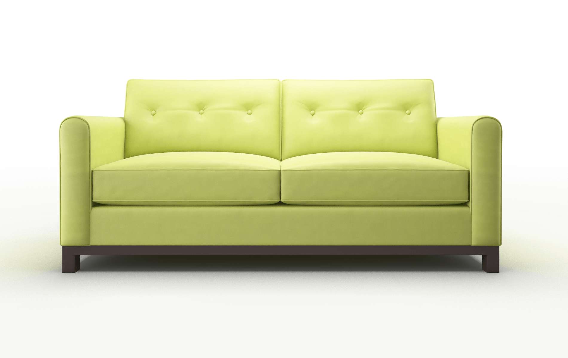 Rio Hathaway apple Sofa Espresso Legs  1