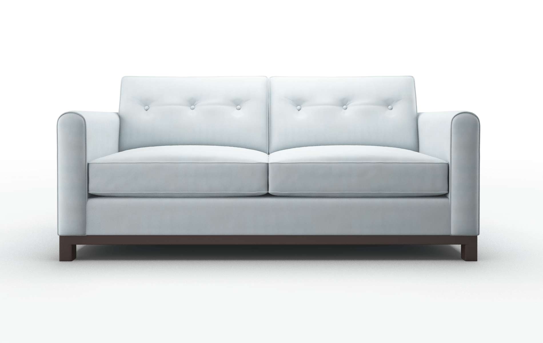 Rio Hathaway Aqua Sofa espresso legs 1