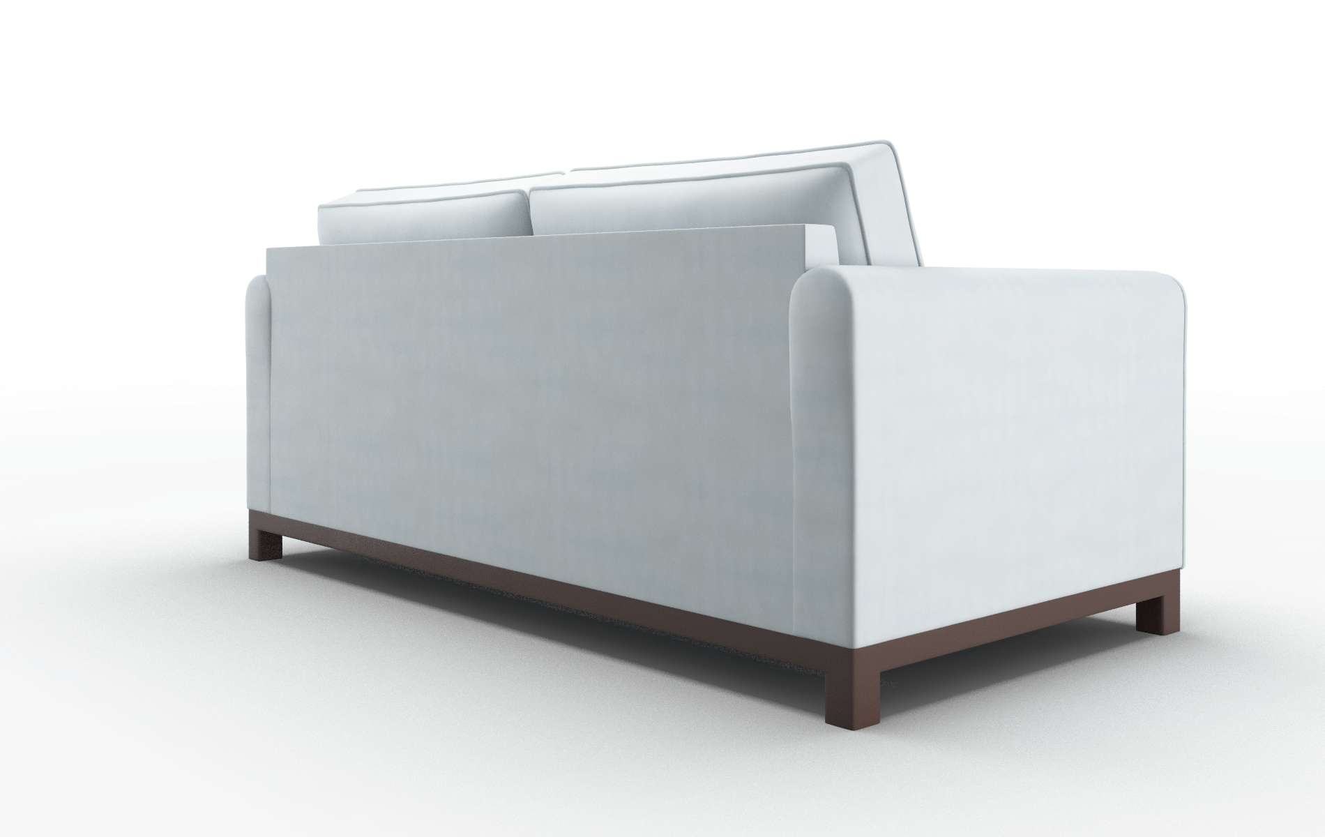Rio Hathaway Aqua Sofa espresso legs 5