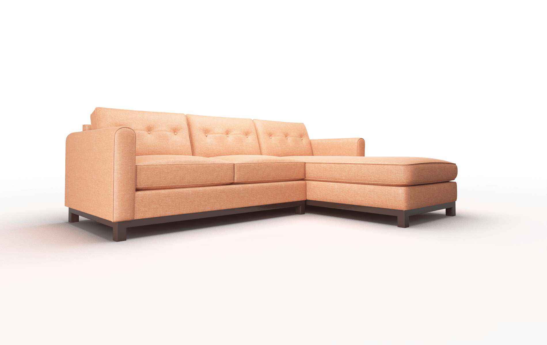 Rio Hepburn Appricot Panel espresso legs 2