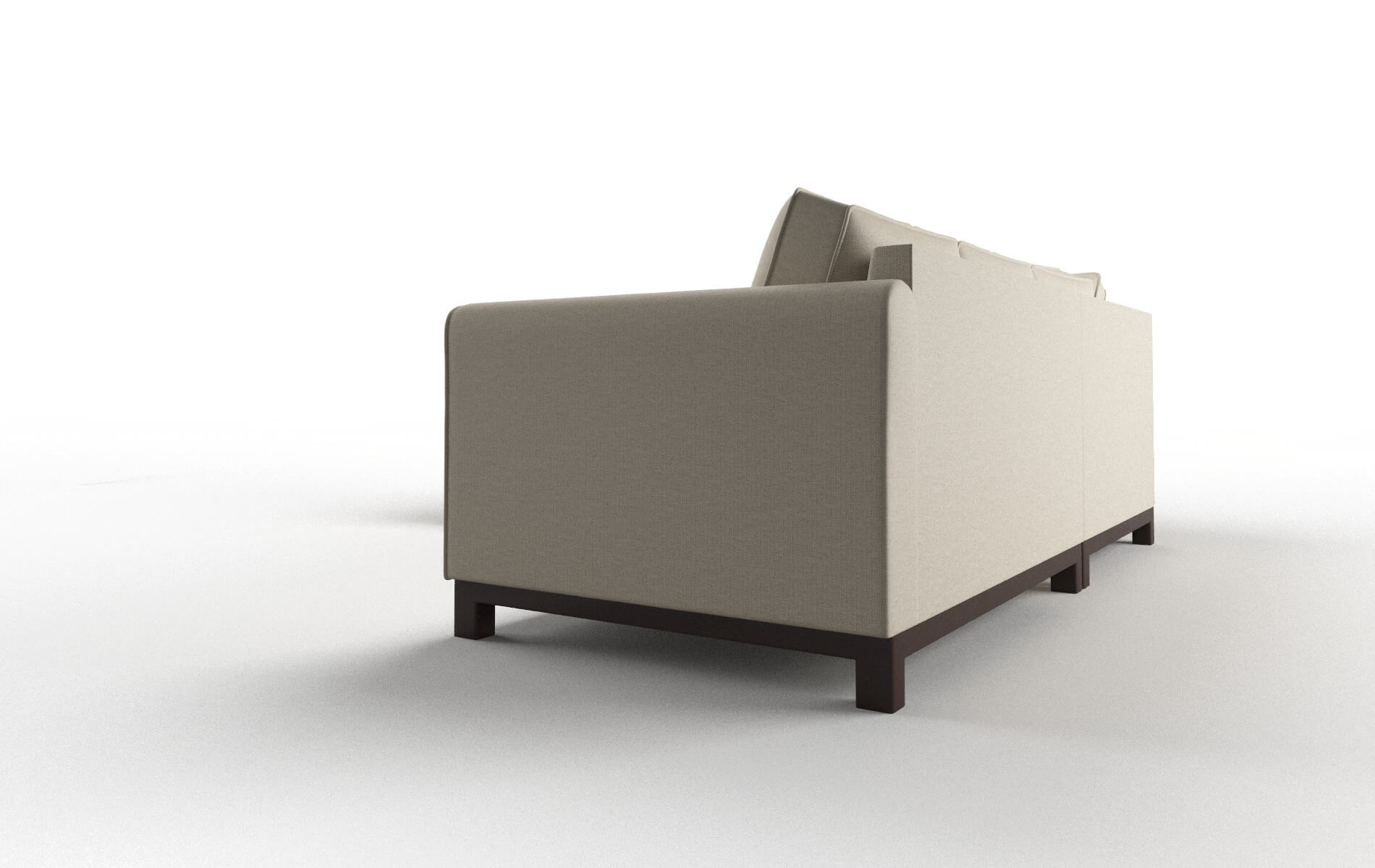 Rio Insight Barley Sectional espresso legs 4