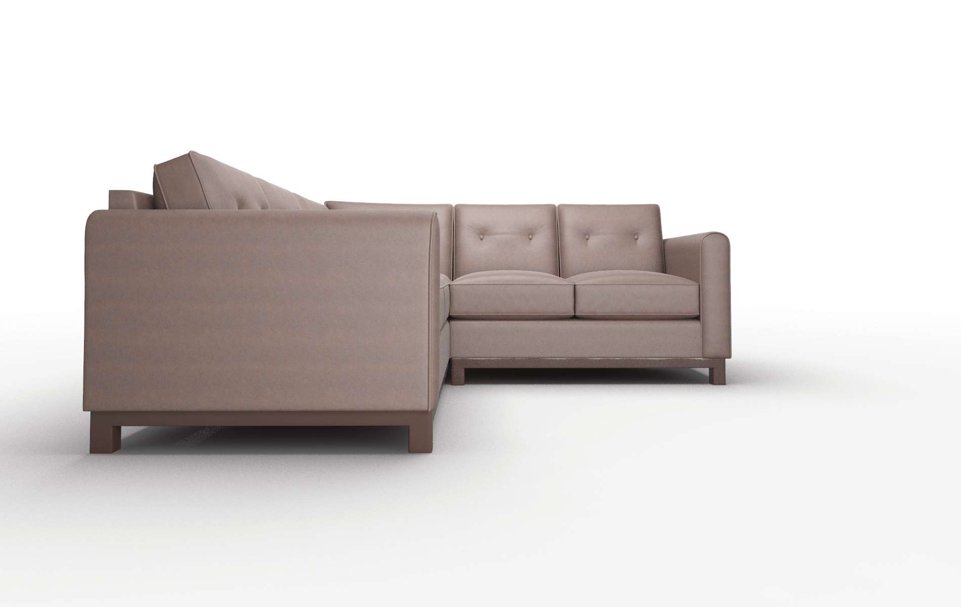 Rio Insight Cafe Sectional espresso legs 2