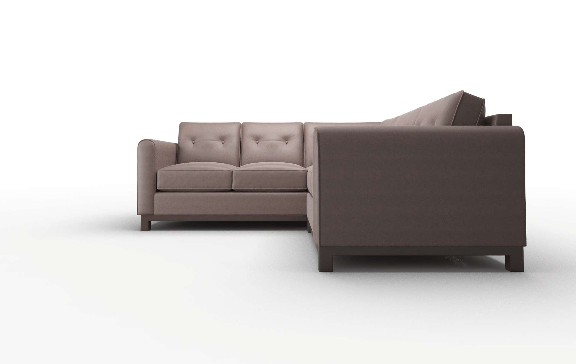 Rio Insight Cafe Sectional espresso legs 5